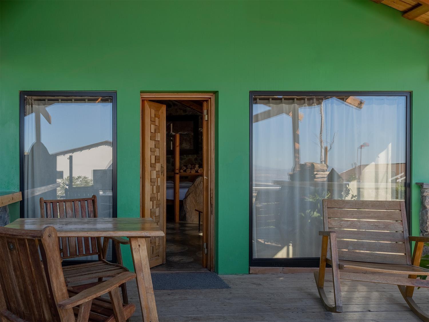 The Green And Red Cabins Ma'ale Gamla Zewnętrze zdjęcie